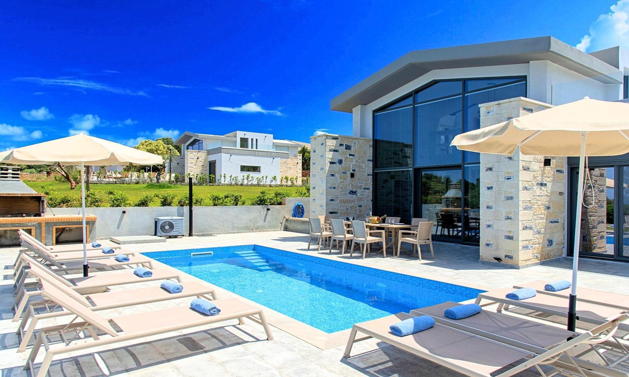 Moonlights Villas Heated Pool Georgioupoli Esterno foto